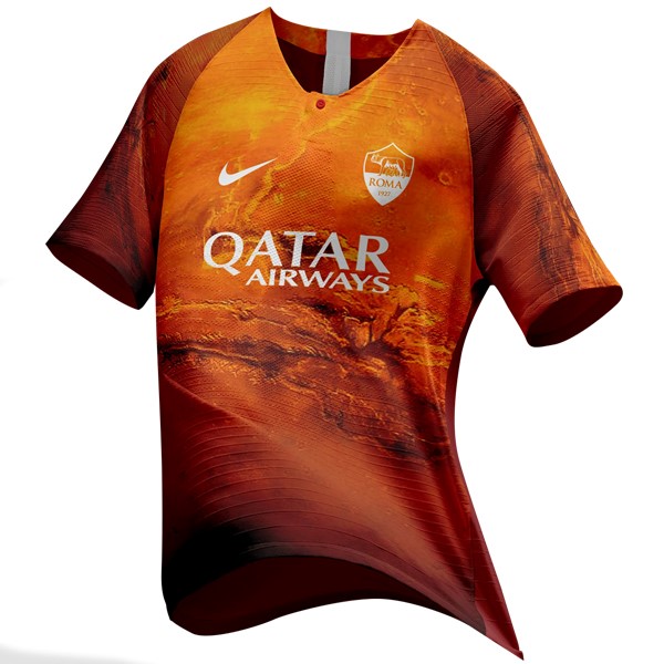 EA Sport Camiseta AS Roma 2018-19 Naranja